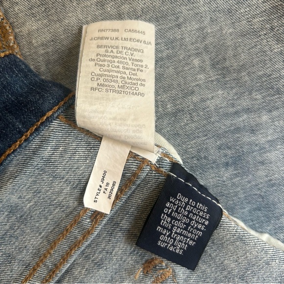 Madewell 10” High-Rise Skinny Jeans: Drop Step-Hem | Everton wash | size: 27 - Picture 13 of 15